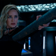 Caity Lotz as Sara Lance, in space!
